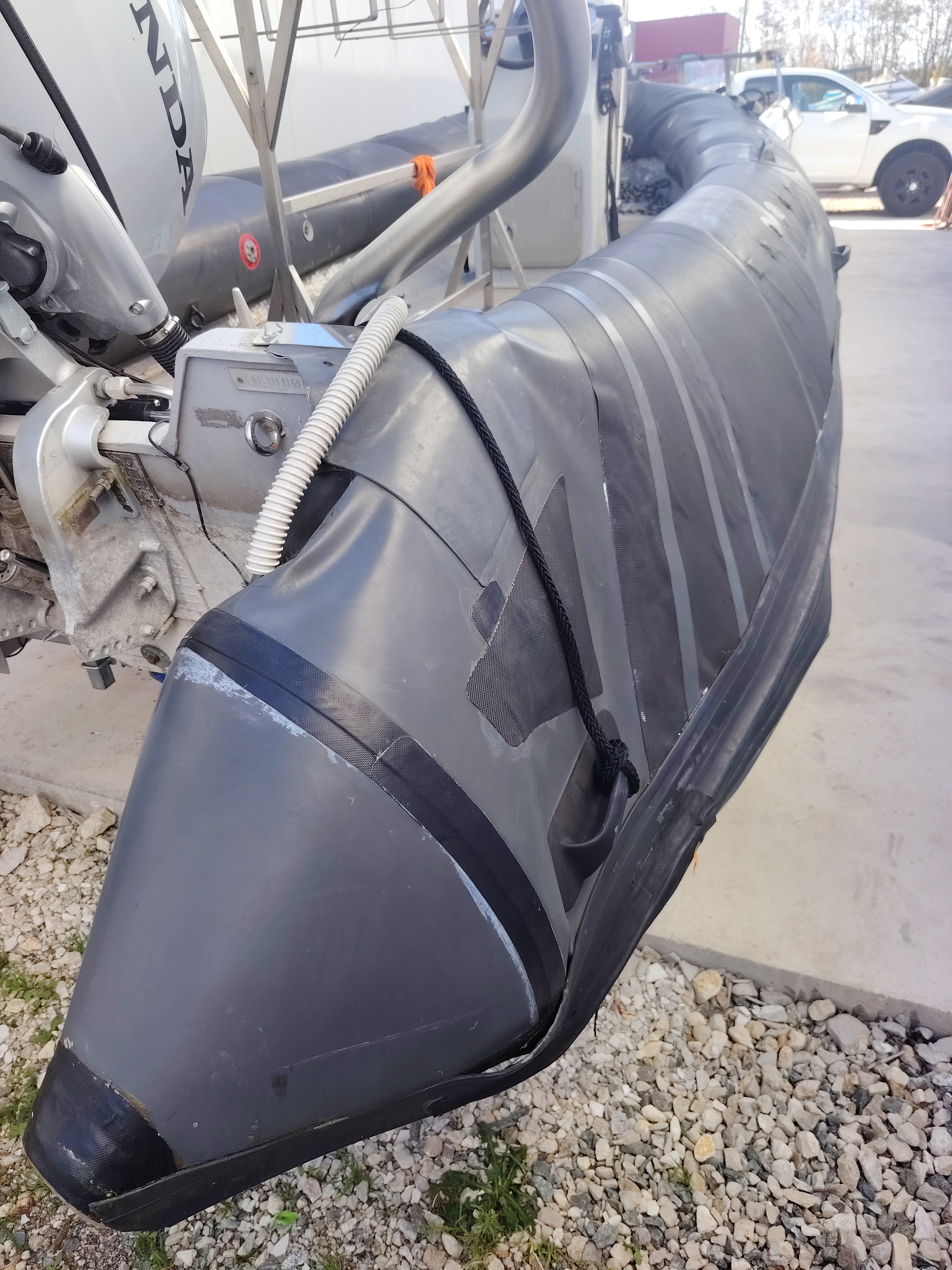 Retubing semi-rigide - Dépose du flotteur PVC