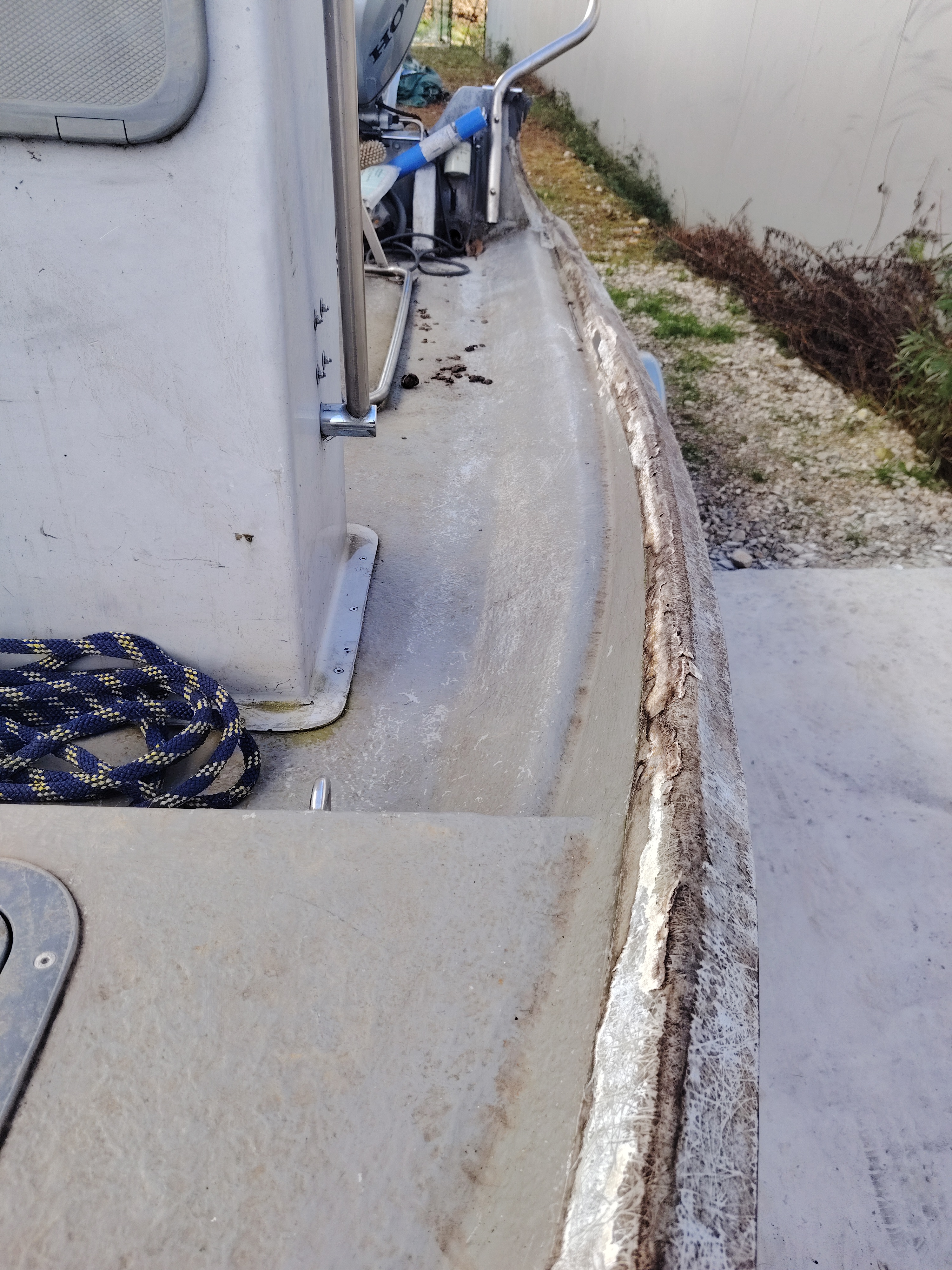 Retubing semi-rigide - Dépose du flotteur PVC