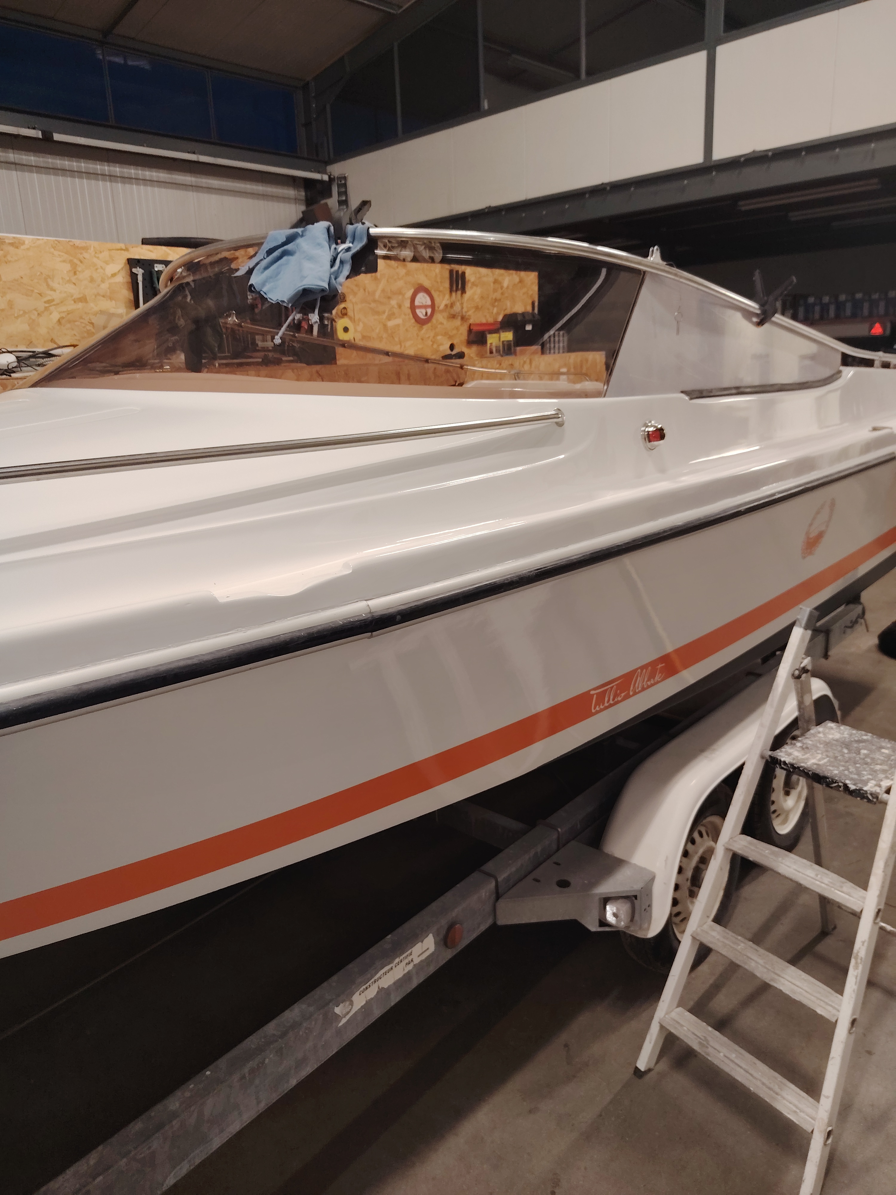 Restauration Tullio Abbate – Remplacement du pare-brise
